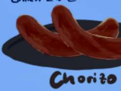 Grilled Spanish chorizo sausages on barbecue with char marks, spicy pork links sizzling over flames for tapas and sandwiches