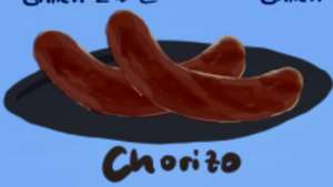 Grilled Spanish chorizo sausages on barbecue with char marks, spicy pork links sizzling over flames for tapas and sandwiches