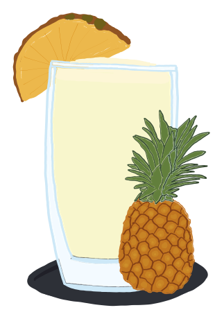 Pineapple smoothie