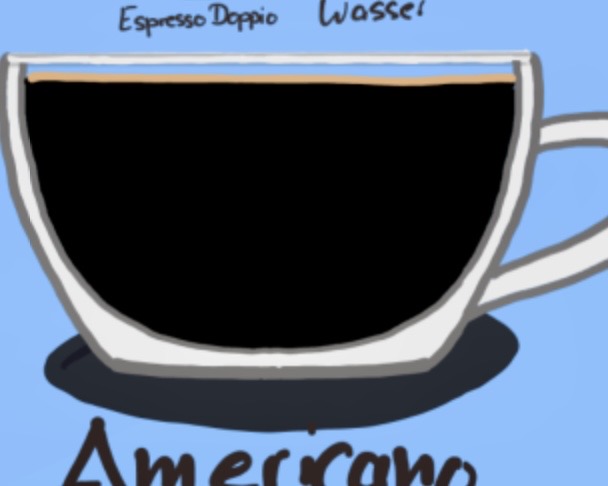 Americano for dessert