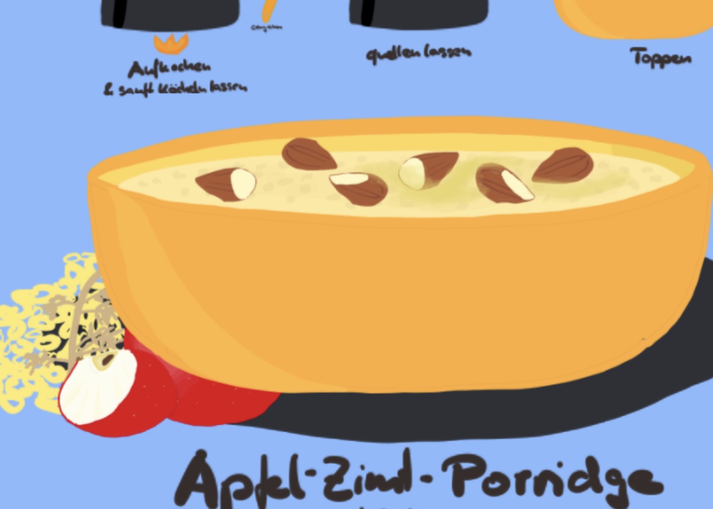 Apple Cinnamon Porridge