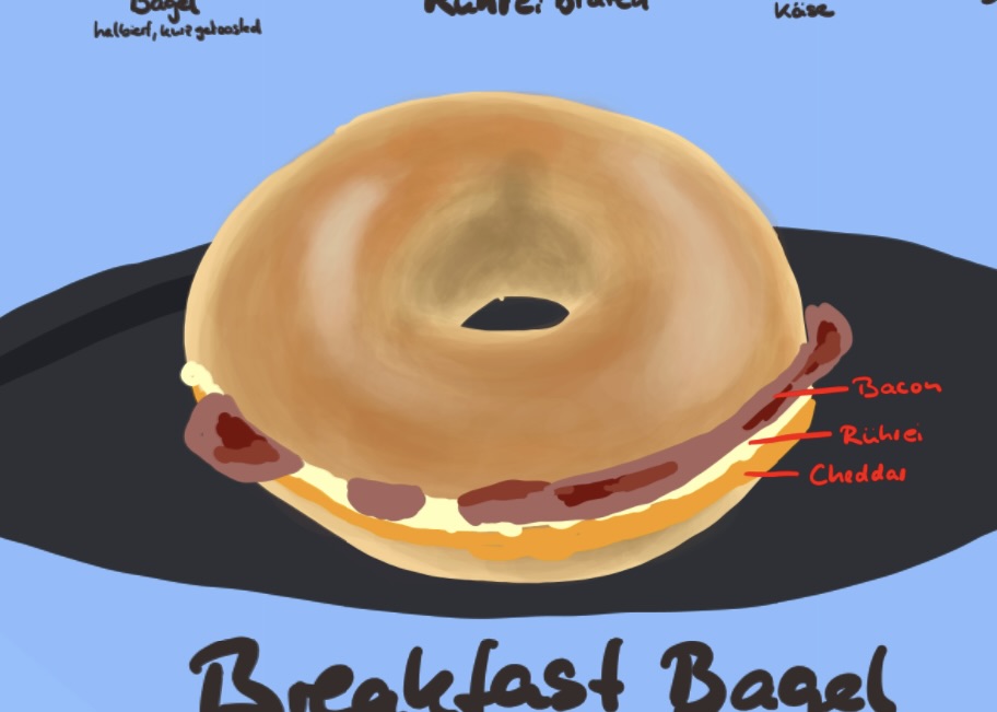 Bacon, Egg, and Cheese Bagel