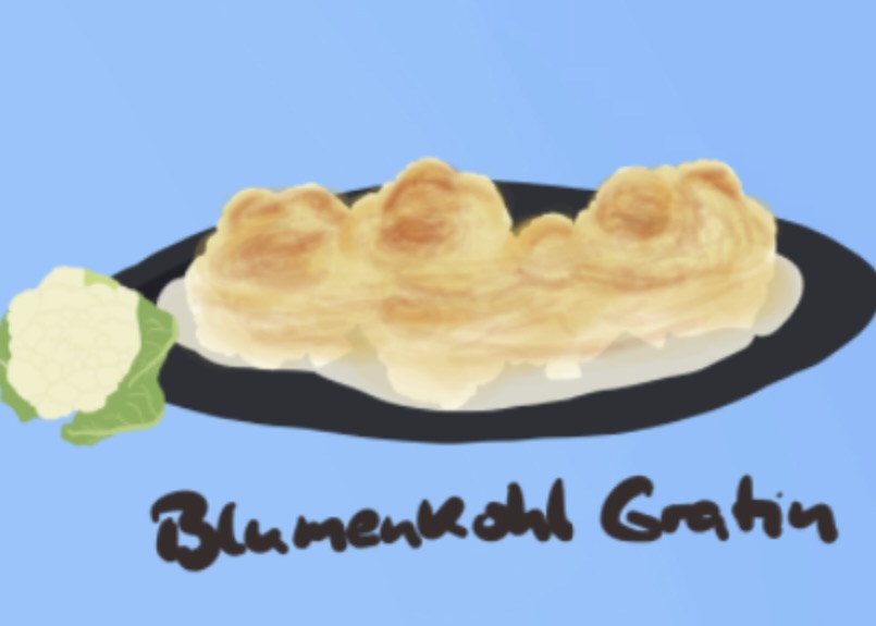 Blumenkohl Gratin