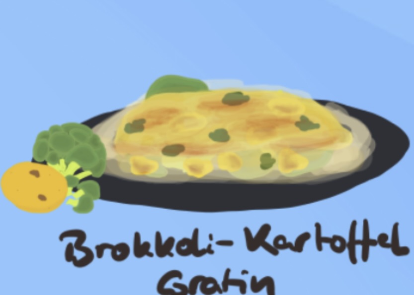 Brokkoli-Kartoffel-Auflauf