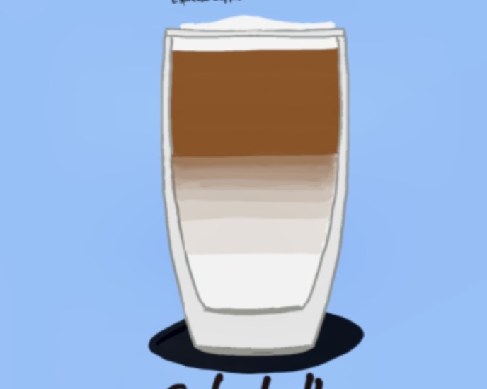 Café Latte for dessert