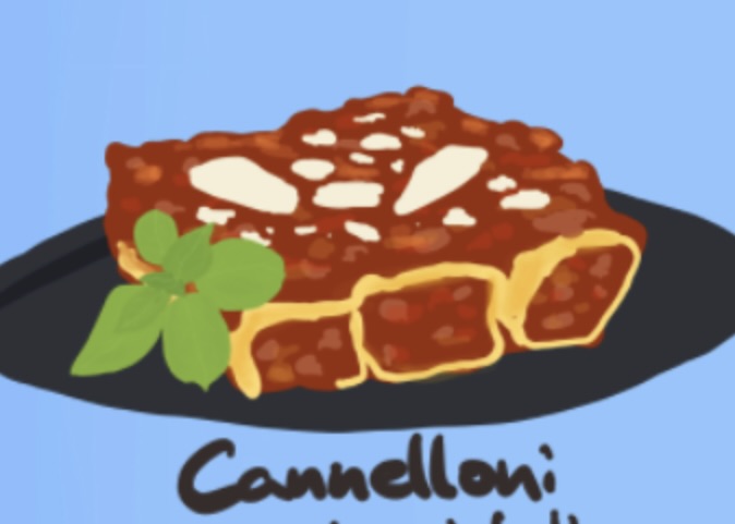 Cannelloni mit Bolognese Füllung