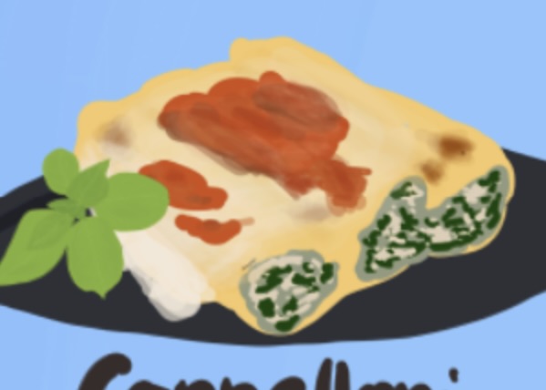 Cannelloni mit Spinat-Ricotta-Füllung