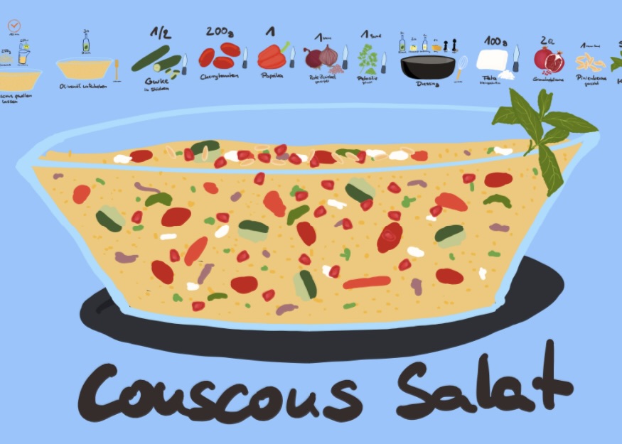 Couscous salad