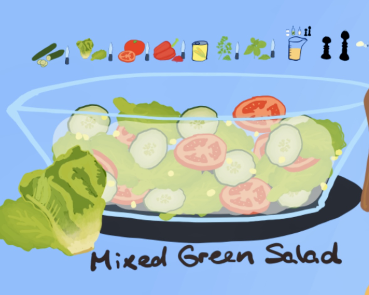 Gemischter Grüner Salat