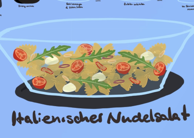 Italian noodle salad