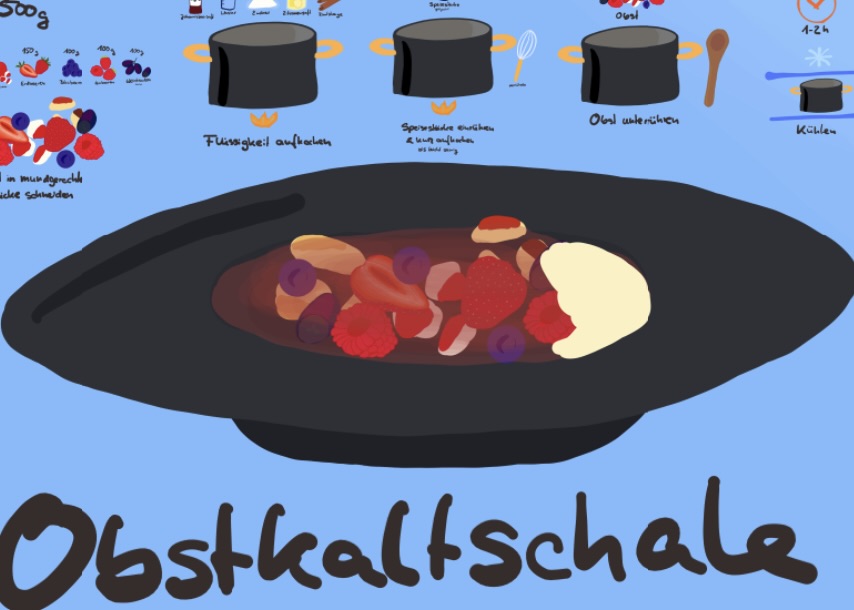 Cold Fruit Soup for Kids