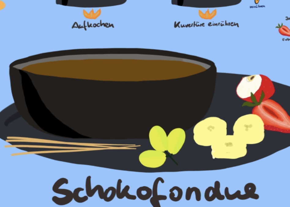 Chocolate fondue