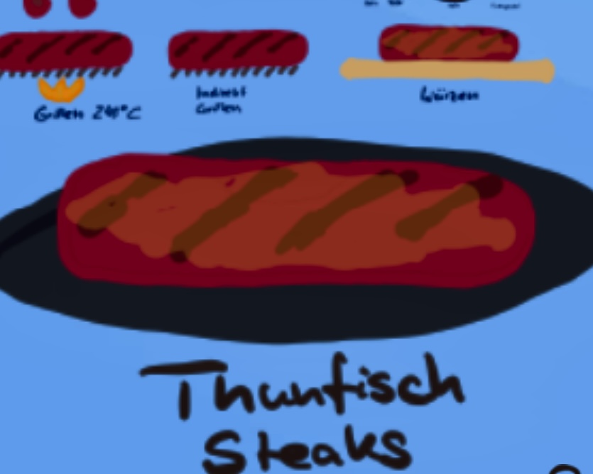 Thunfisch Steaks vom Grill