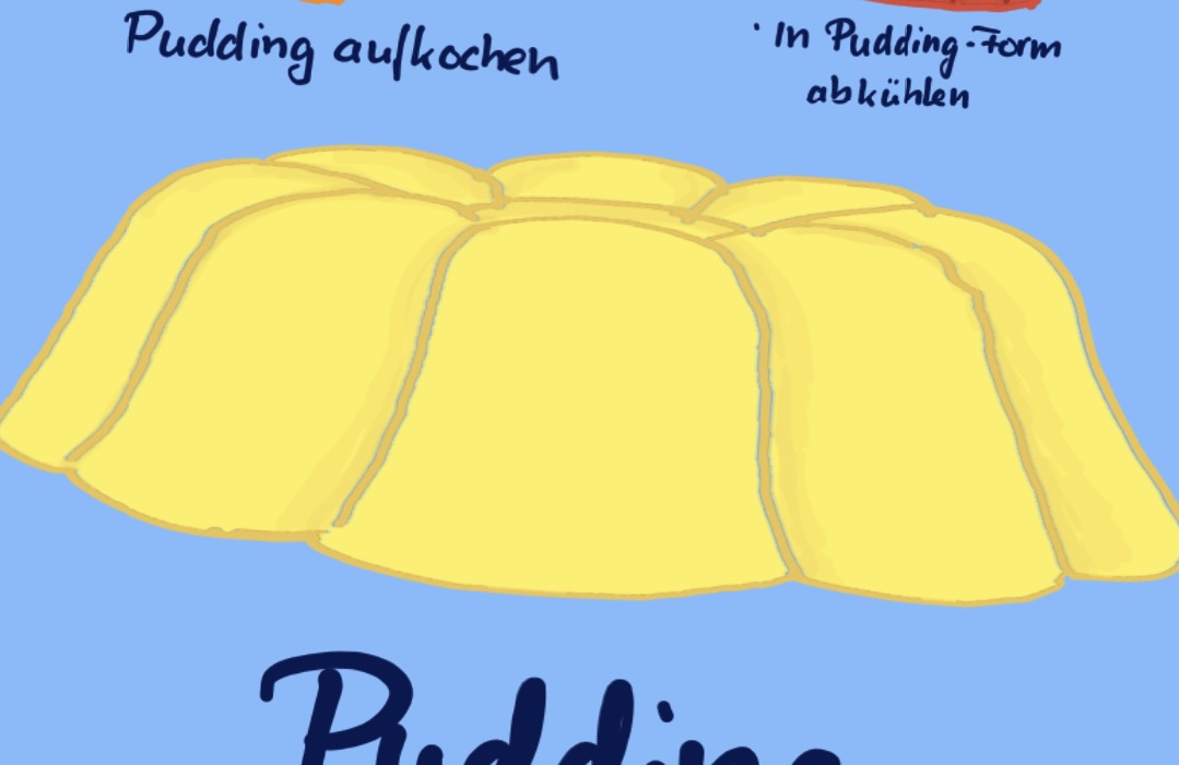 Vanillepudding als Topping
