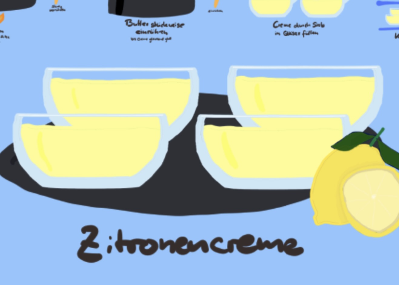 Zitronen Creme