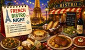 Französischer Bistro-Abend