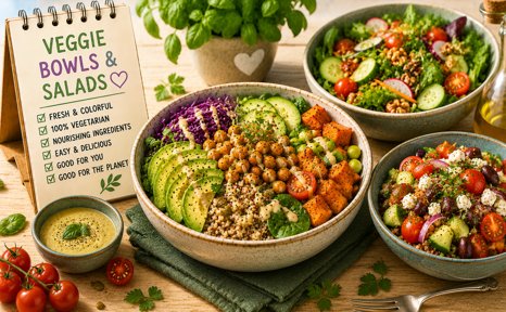 Veggie Bowls & Salads