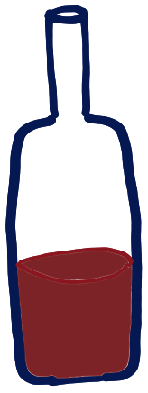 Ruby red Pinot Noir in a wine glass, elegant light-bodied wine for pairing and cooking