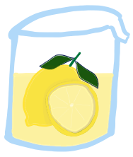 Freshly squeezed lemon juice in a small container, bright citrus ingredient for cocktails, dressings, and marinades