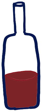 Ruby red wine in a glass, rich fermented grape beverage for dining and cooking