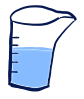 Pure clear drinking water in a glass, essential hydration and cooking ingredient for all recipes